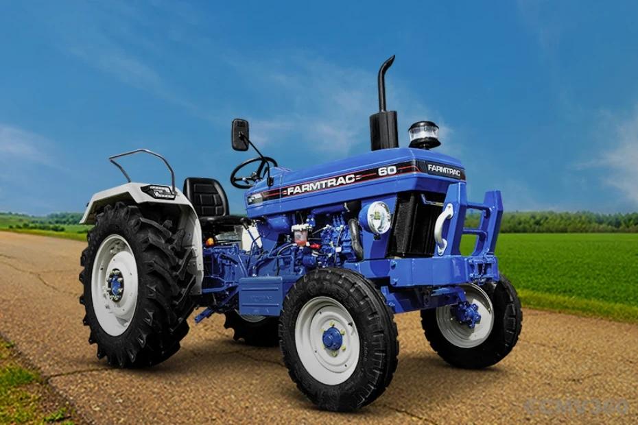 Farmtrac 60 PowerMaxx Right Front Three Quarter Farmtrac 60 PowerMaxx Right Front Three Quarter