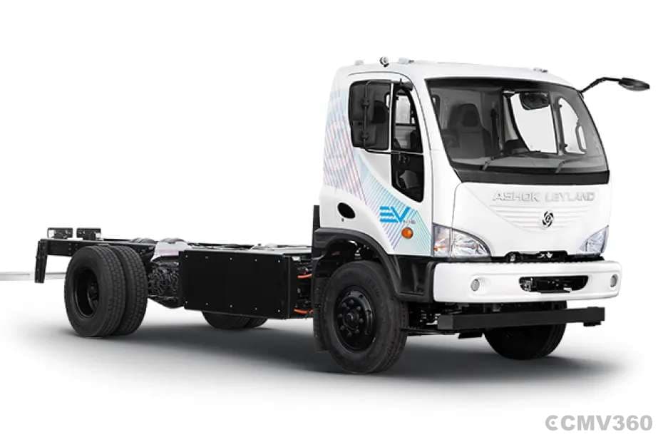 Ashok Leyland BOSS 19T Electric White Color Ashok Leyland BOSS 19T Electric White Color