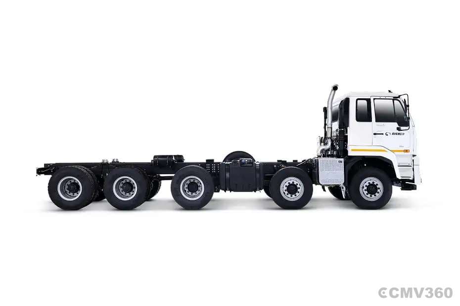 Eicher Pro 6048T CBC truck right side view Eicher Pro 6048T CBC truck right side view