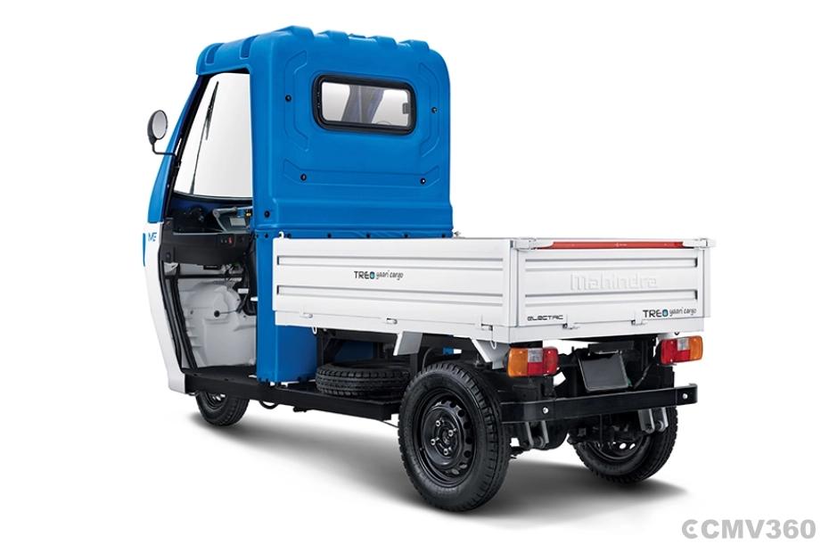 Mahindra Treo Yaari Cargo Left Rear Three Quarter Mahindra Treo Yaari Cargo Left Rear Three Quarter