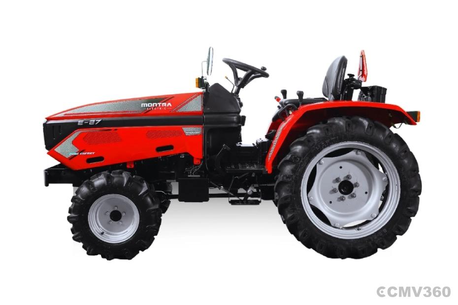 Montra Electric Tractor E-27 Left Side View Montra Electric Tractor E-27 Left Side View