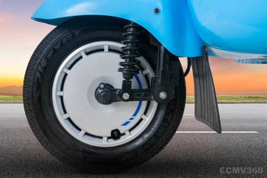 Bajaj WEGO P9018 Front Wheel with Heavy-Duty Suspension Bajaj WEGO P9018 Front Wheel with Heavy-Duty Suspension
