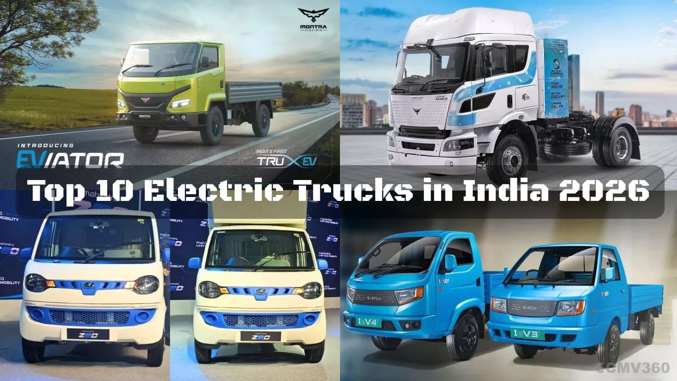 Top 10 Electric Trucks in India 2026 Top 10 Electric Trucks in India 2026
