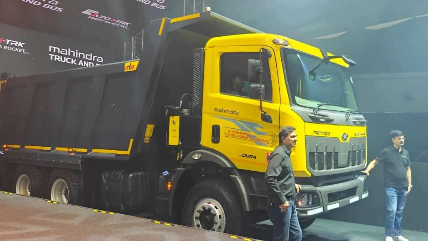 Mahindra BLAZO i-TRK Launched in India: ‘Profit Ka Rocket’ Promises More Profit, Higher Uptime and Smarter Fleet Control Mahindra BLAZO i-TRK Launched in India: ‘Profit Ka Rocket’ Promises More Profit, Higher Uptime and Smarter Fleet Control