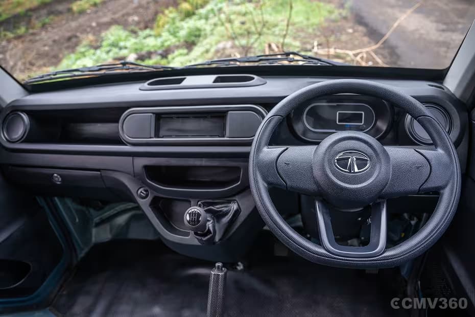 Tata Intra V50 Gold Dashboard and Steering Wheel View Tata Intra V50 Gold Dashboard and Steering Wheel View