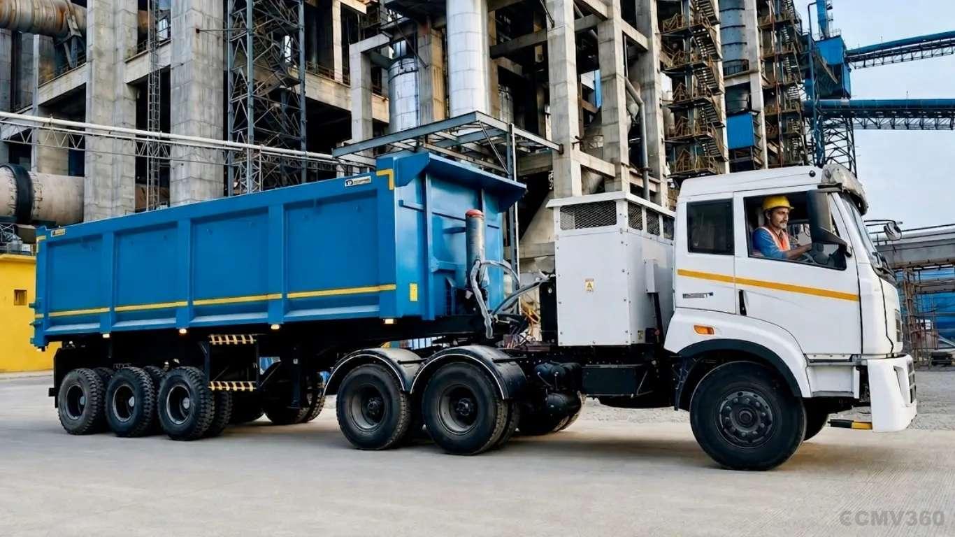 अल्ट्राटेक दिसंबर 2026 तक 600 से अधिक हैवी-ड्यूटी इलेक्ट्रिक ट्रकों को तैनात करेगा UltraTech to Deploy Over 600 Heavy-Duty Electric Trucks by December 2026