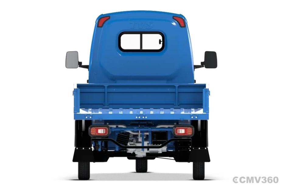 TVS King Kargo HD EV Neptune Blue FSD Rear View TVS King Kargo HD EV Neptune Blue FSD Rear View