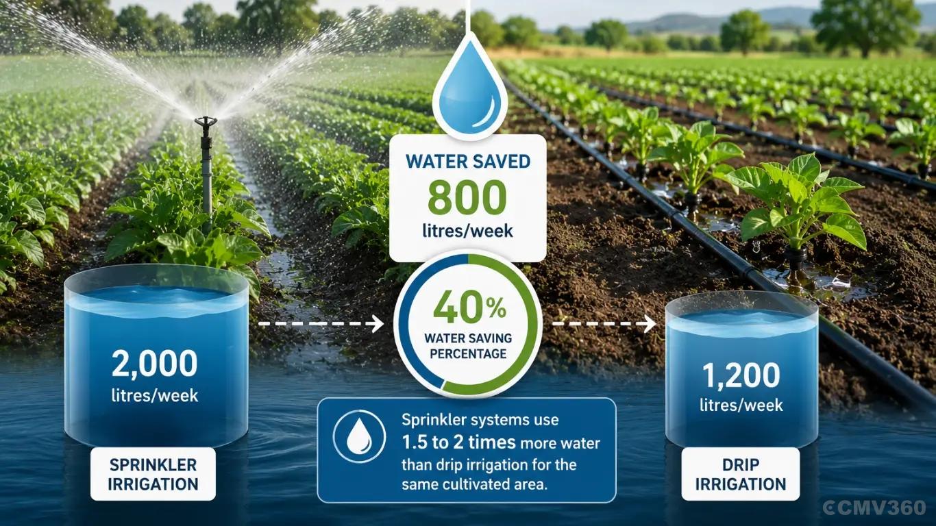 How Much Water Can this Irrigation Method Save?