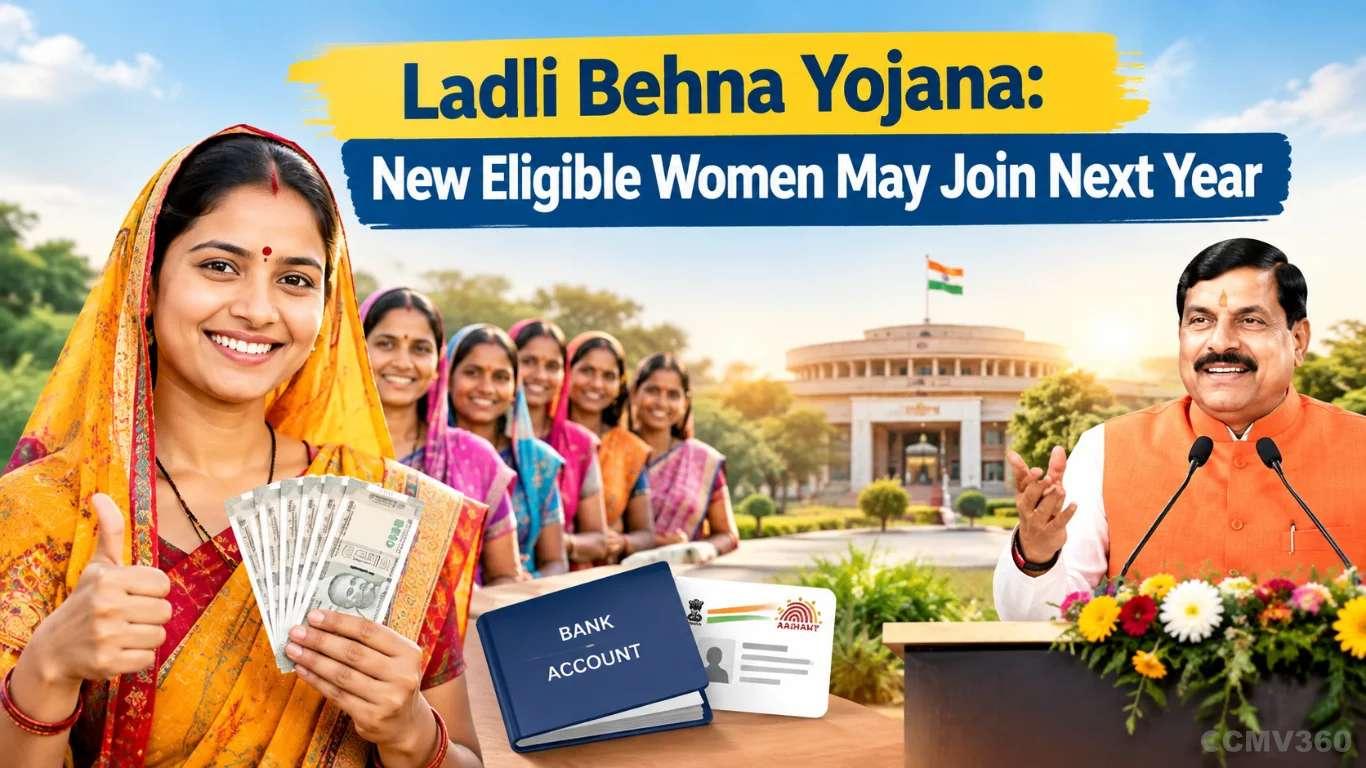 लाडली बेहना योजना: नई पात्र महिलाएं अगले साल शामिल हो सकती हैं Ladli Behna Yojana: New Eligible Women May Join Next Year