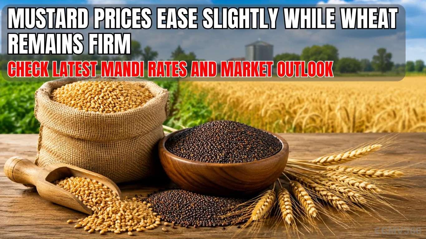 Mustard Prices Ease Slightly While Wheat Remains Firm: Check Latest Mandi Rates and Market Outlook Mustard Prices Ease Slightly While Wheat Remains Firm: Check Latest Mandi Rates and Market Outlook