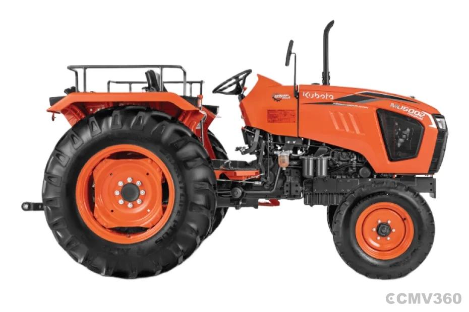 Kubota MU5002 2WD tractor right side view Kubota MU5002 2WD tractor right side view
