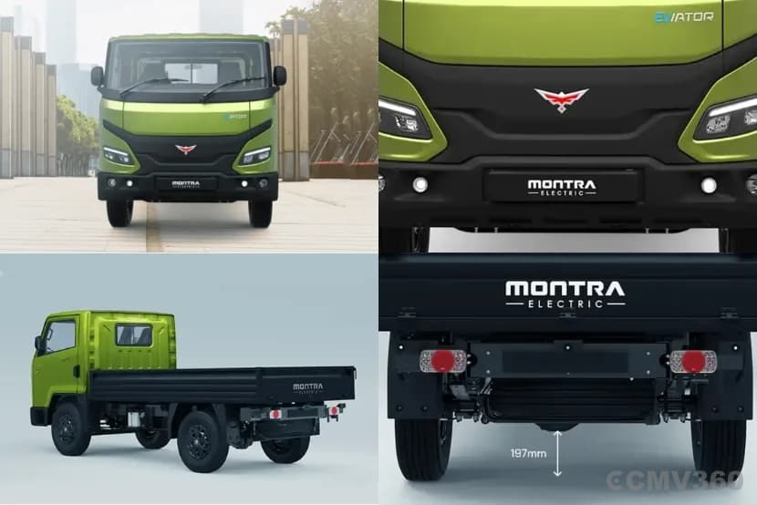 Montra Electric Eviator Exterior Montra Electric Eviator Exterior