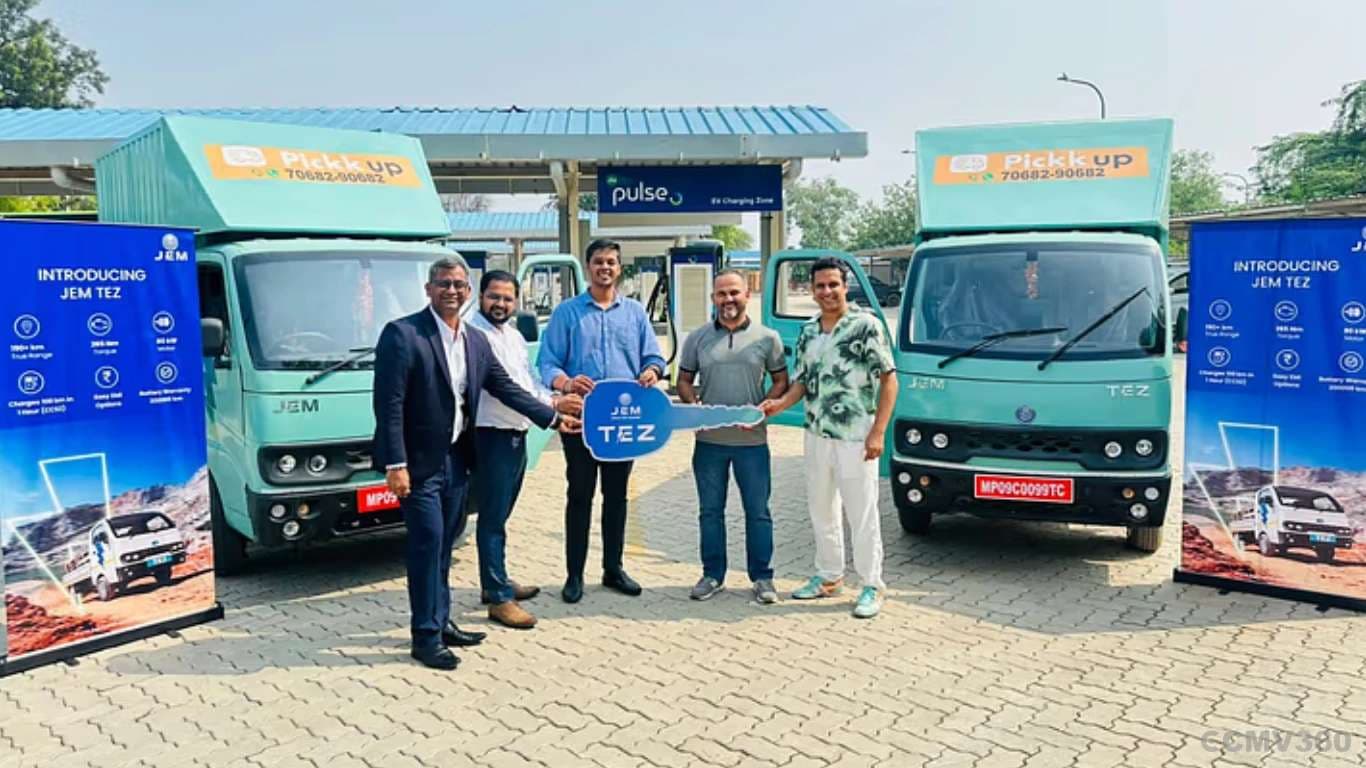 Jupiter Electric Mobility to Deploy 300 JEM TEZ EVs with Pickkup by Year-End Jupiter Electric Mobility will deploy 300 JEM TEZ electric light commercial vehicles with Pickkup by the end of 2025.