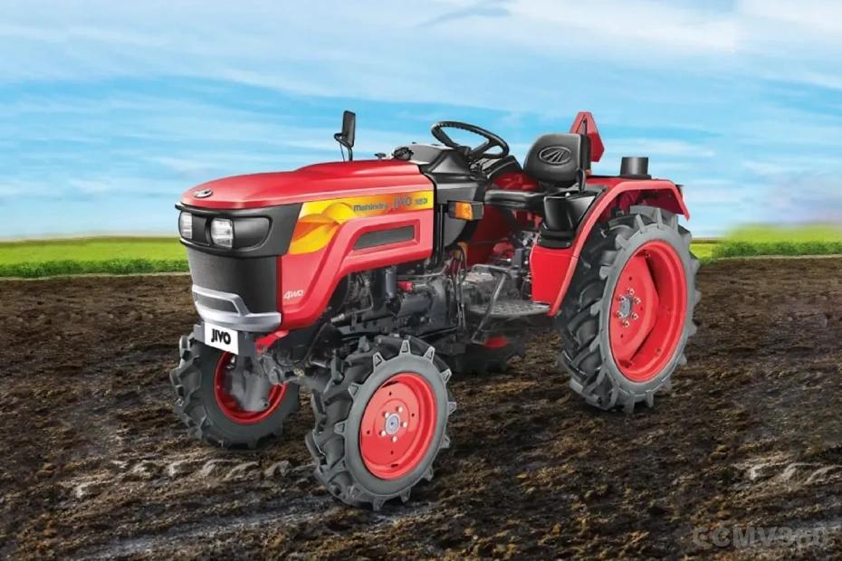 Mahindra Jivo 305 DI 4WD Red Color Mahindra Jivo 305 DI 4WD Red Color