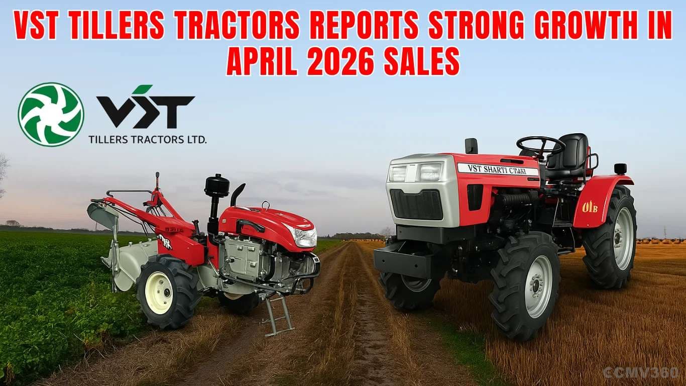 VST Tillers Tractors Reports Strong Growth in April 2026 Sales VST Tillers Tractors Reports Strong Growth in April 2026 Sales