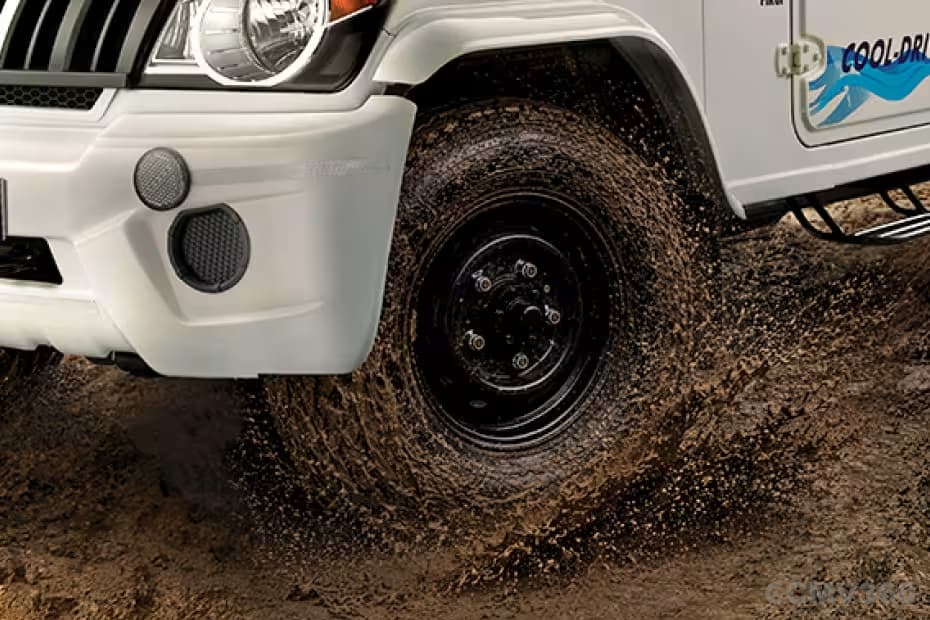 Mahindra Bolero Pik Up Front Tyre View Mahindra Bolero Pik Up Front Tyre View