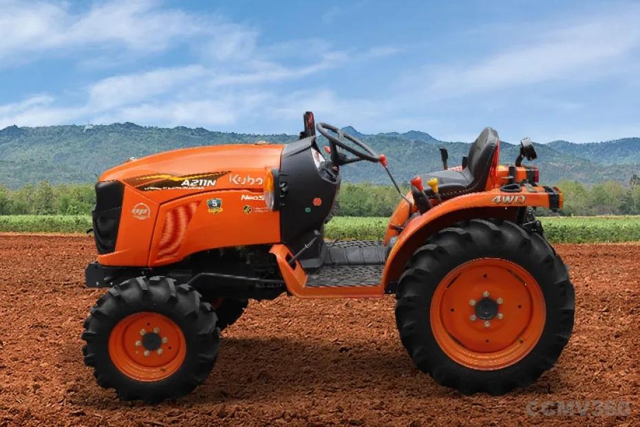 Kubota A211N OP Left Side View Kubota A211N OP Left Side View