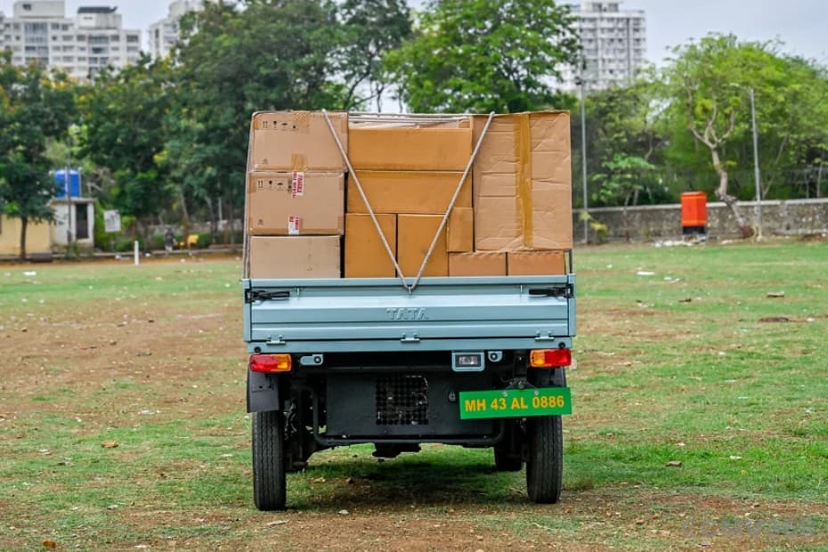 Tata Ace Pro EV Rear View Tata Ace Pro EV Rear View