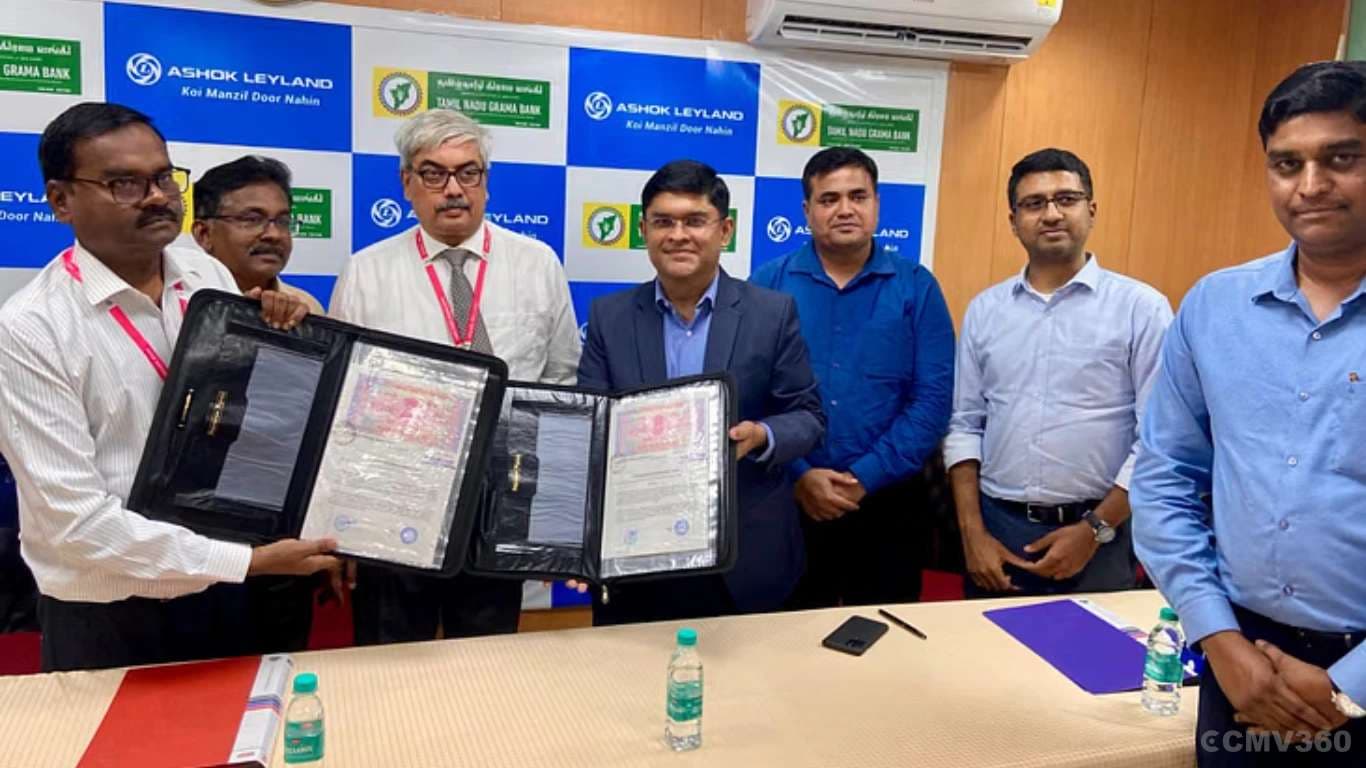 Ashok Leyland Partners with Tamil Nadu Grama Bank to Ease Commercial Vehicle Financing Ashok Leyland Partners with Tamil Nadu Grama Bank to Ease Commercial Vehicle Financing