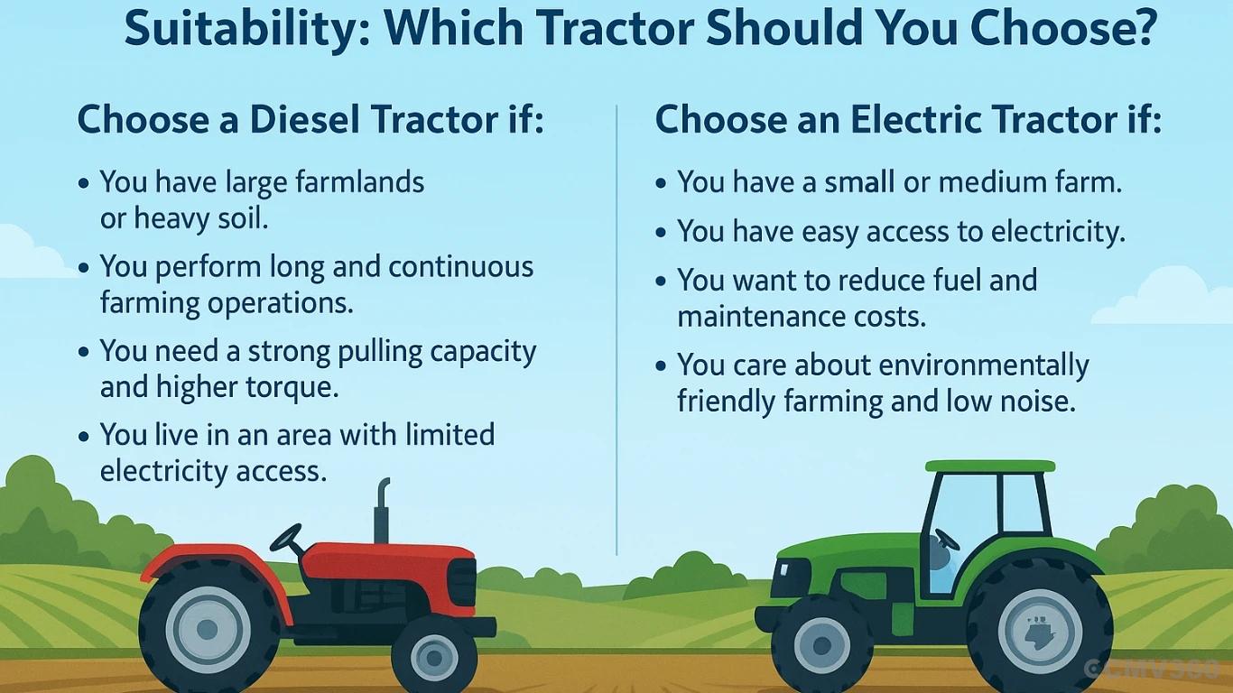 Suitability: Which Tractor Should You Choose?