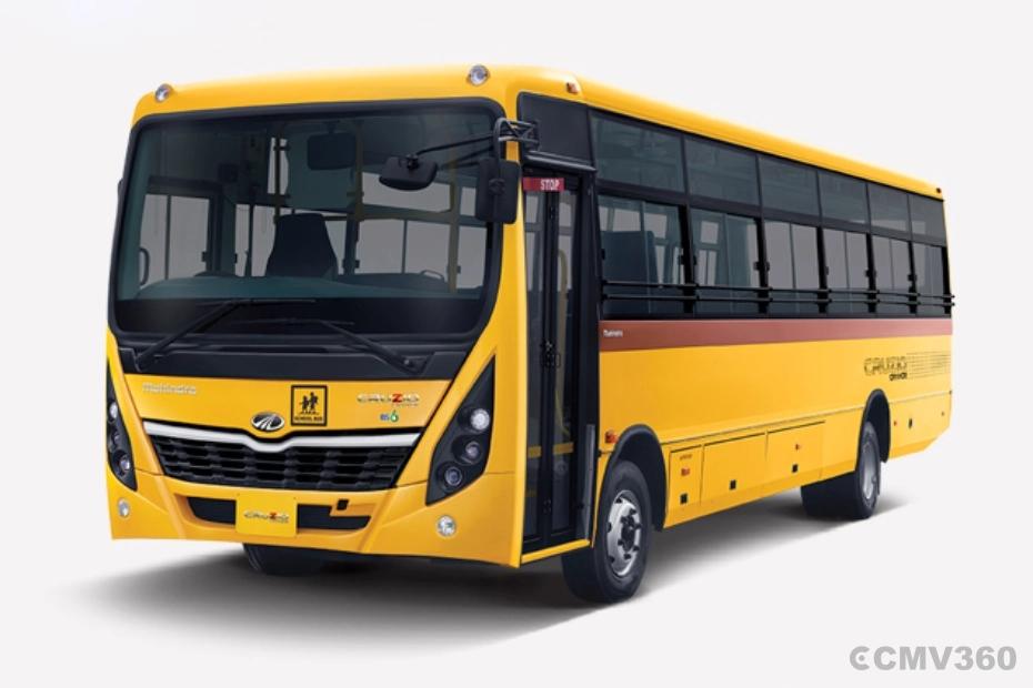 Mahindra Cruzio Grande School Bus 5360 BS6 Yellow Color Mahindra Cruzio Grande School Bus 5360 BS6 Yellow Color