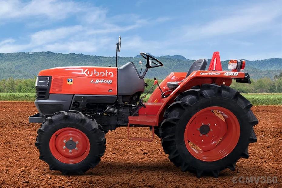 Kubota L3408 Left Side View Kubota L3408 Left Side View