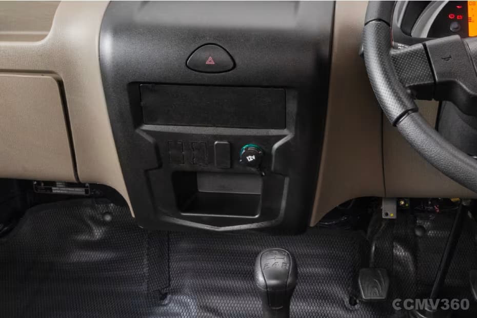 Built-in mobile charging point for nonstop connectivity Built-in mobile charging point for nonstop connectivity