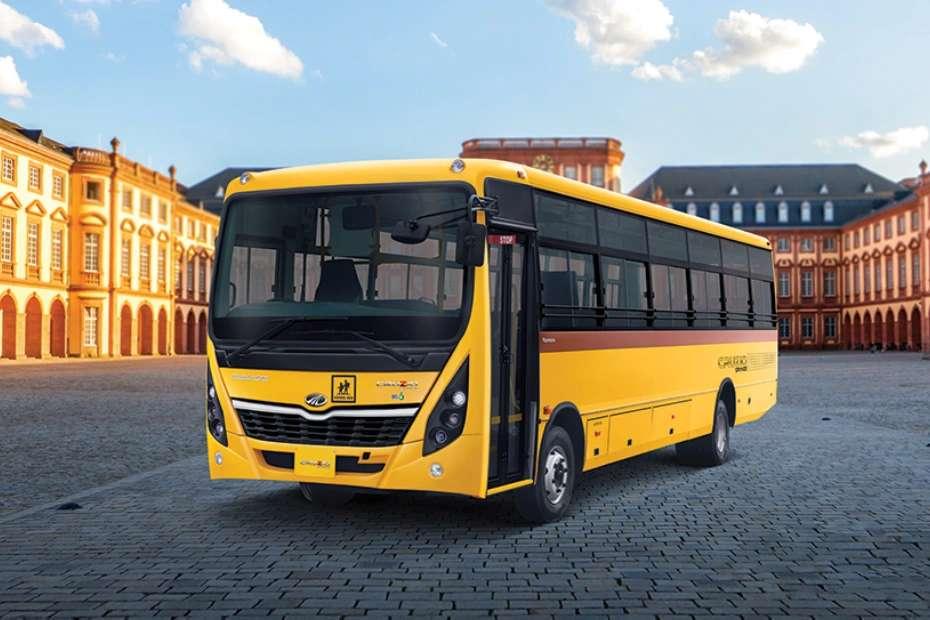Mahindra Cruzio Grande School Bus 4440 BS6 Left Front Three Quarter Mahindra Cruzio Grande School Bus 4440 BS6 Left Front Three Quarter