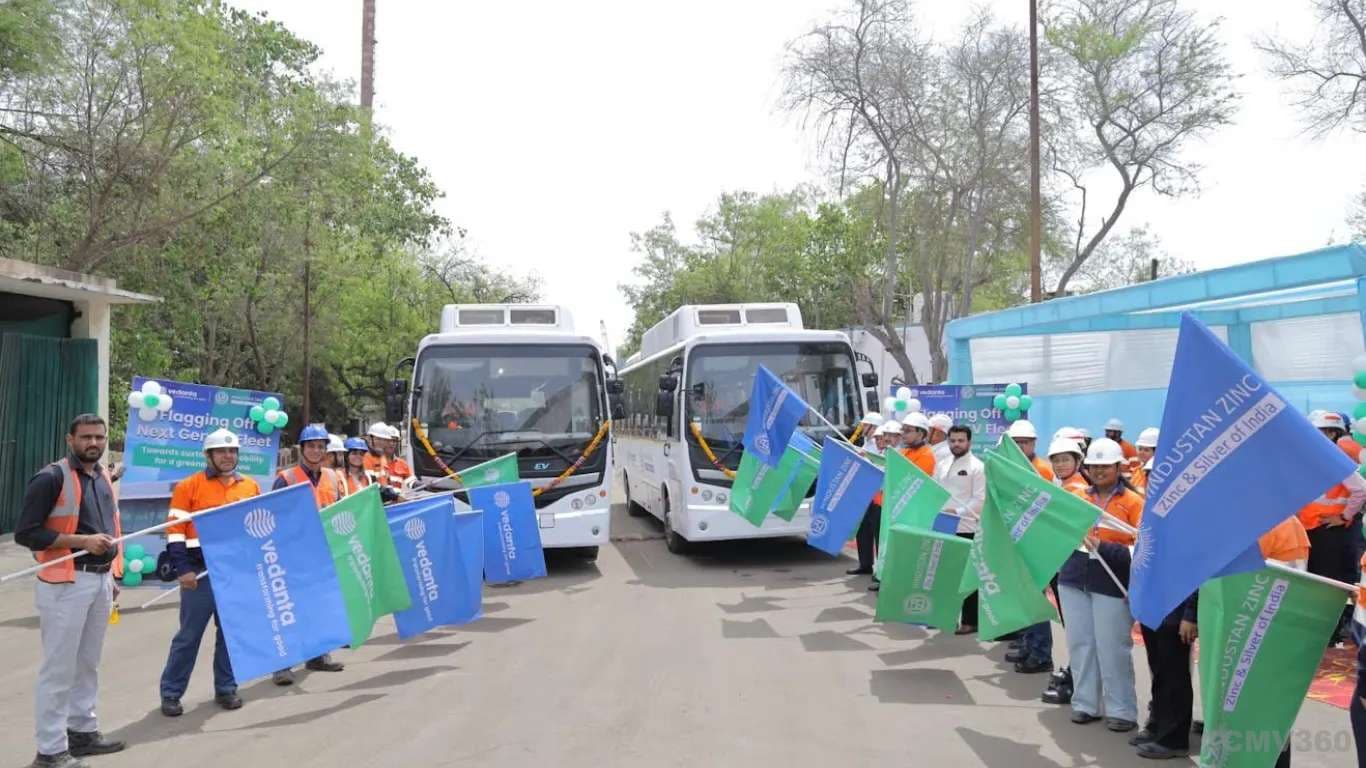Hindustan Zinc Launches Rajasthan’s First EV Bus Fleet, Boosts Green Mobility Drive Hindustan Zinc Launches Rajasthan’s First EV Bus Fleet, Boosts Green Mobility Drive