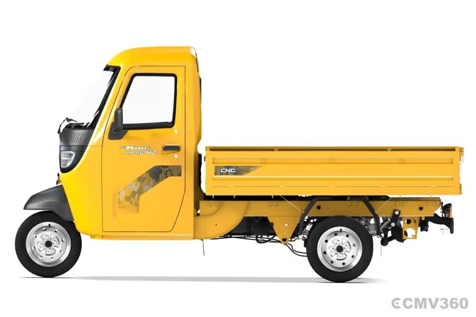 TVS King Kargo HD CNG Left Side View TVS King Kargo HD CNG Left Side View