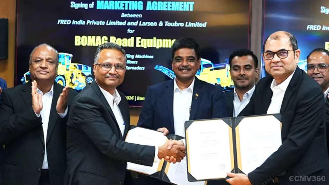 L&T Signs Distribution Agreement with FAYAT to Market BOMAG Road Equipment in India L&T Signs Distribution Agreement with FAYAT to Market BOMAG Road Equipment in India