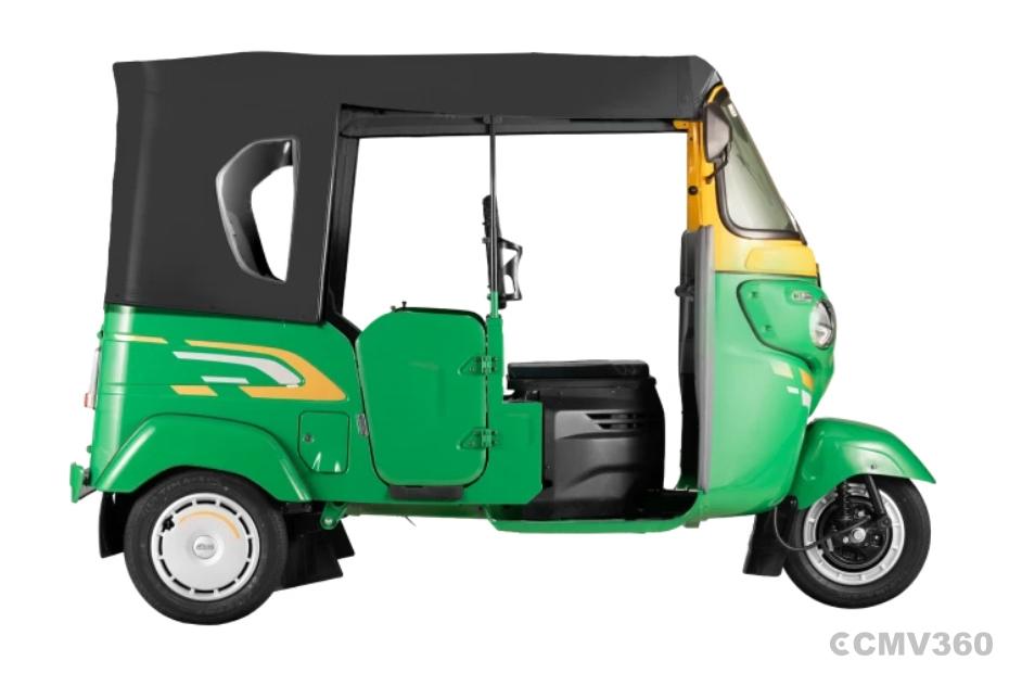 Bajaj WEGO P50 Green Right Side View Bajaj WEGO P50 Green Right Side View