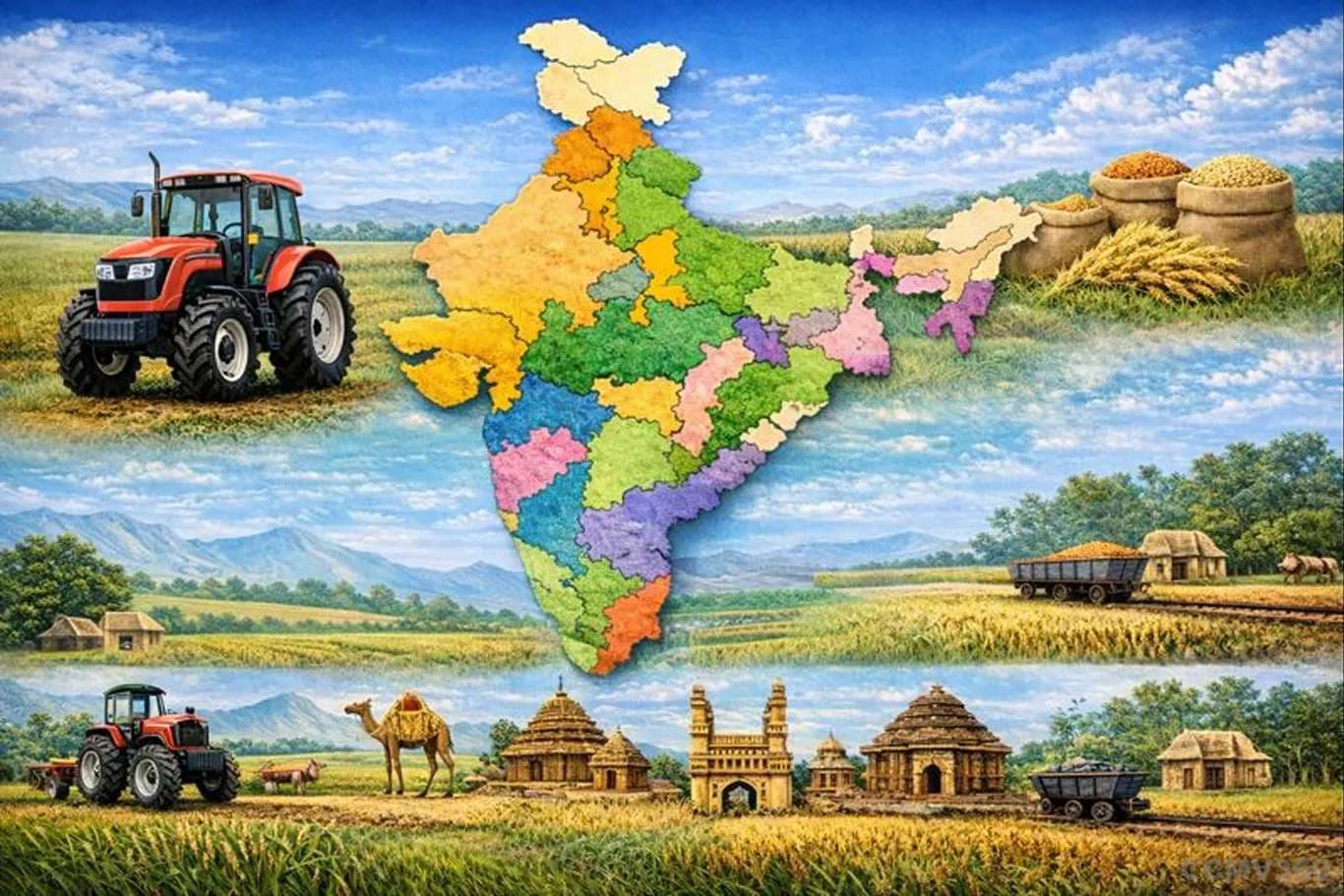 Domestic Tractor Sales Grow 29% in Apr–Dec 2025; State-Wise Performance Highlights State-wise Domestic Tractor Sales