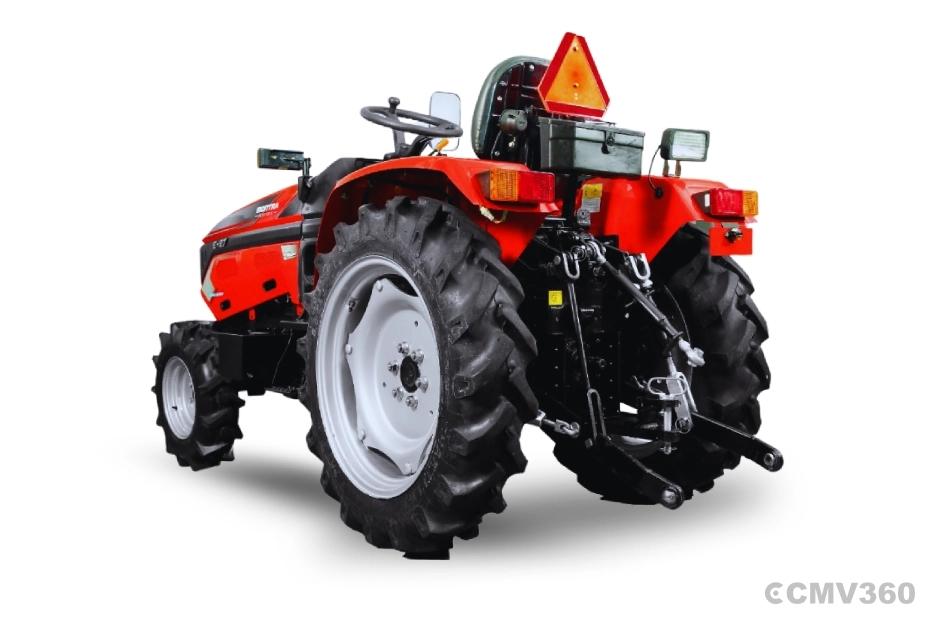 Montra Electric Tractor E-27 Left Rear Three Quarter Montra Electric Tractor E-27 Left Rear Three Quarter