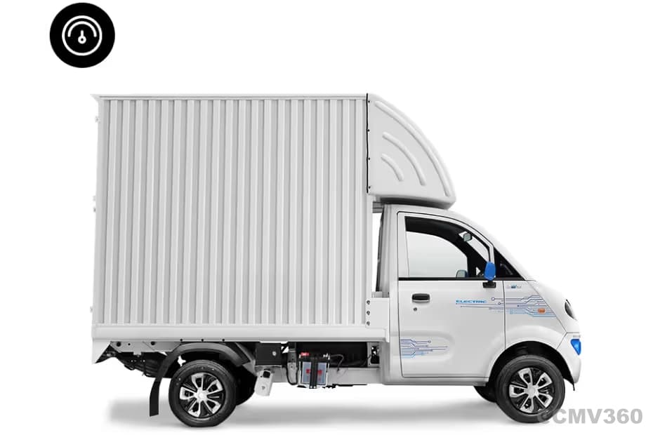 Up to 160 km range; regen recovers up to 20% energy Up to 160 km range; regen recovers up to 20% energy