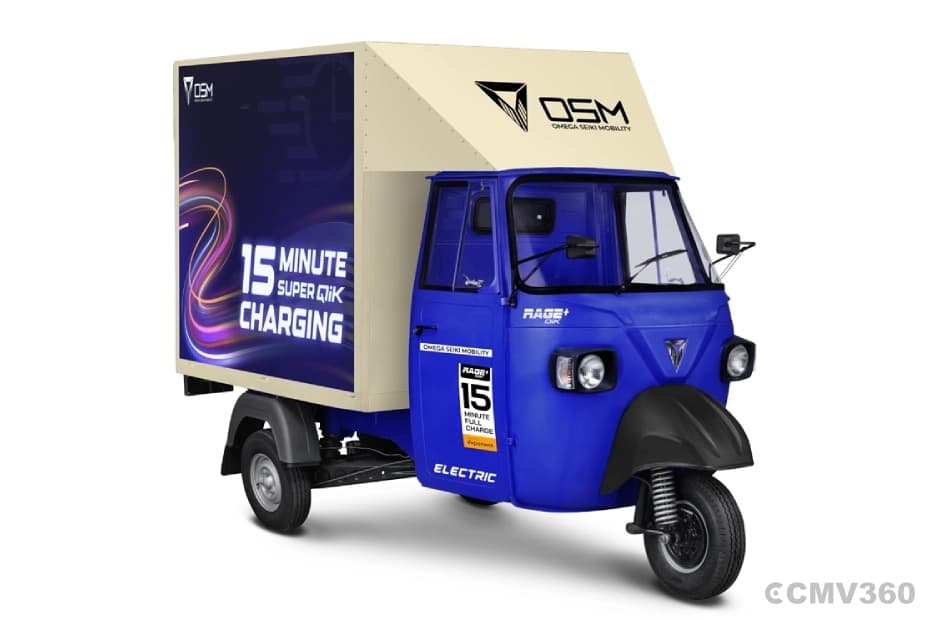 OSM Rage Plus Qik Right Front Three Quarter OSM Rage Plus Qik Right Front Three Quarter