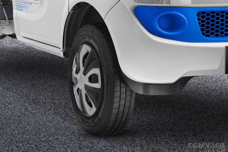 Mahindra Zeo Front Wheel and Tyre View Mahindra Zeo Front Wheel and Tyre View