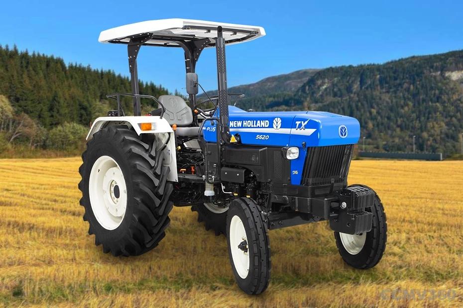 New Holland 5620 TX Plus TREM-IV Right Front Three Quarter New Holland 5620 TX Plus TREM-IV Right Front Three Quarter