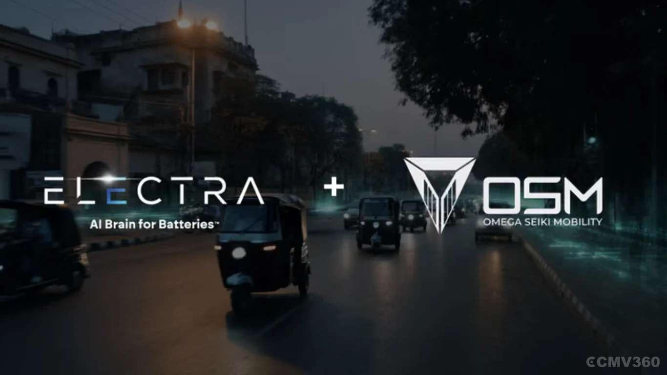 Omega Seiki Mobility Partners With Electra AI for Advanced Battery Intelligence Across EV Fleet Omega Seiki Mobility Partners With Electra AI for Advanced Battery Intelligence Across EV Fleet