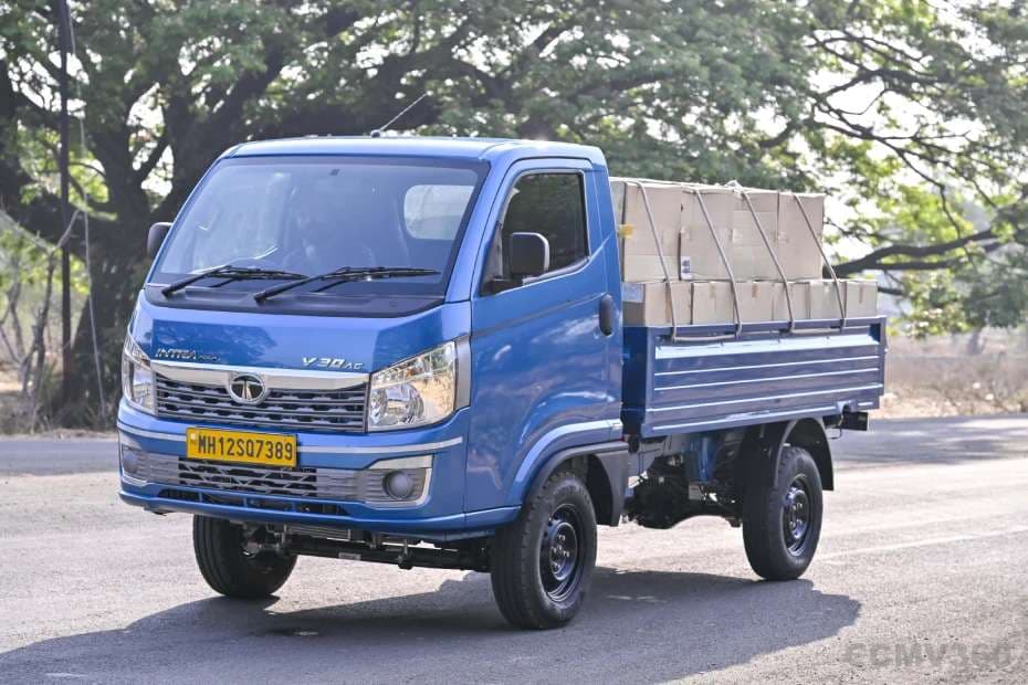 Tata Intra V30 Gold Left Front Three Quarter Tata Intra V30 Gold Left Front Three Quarter