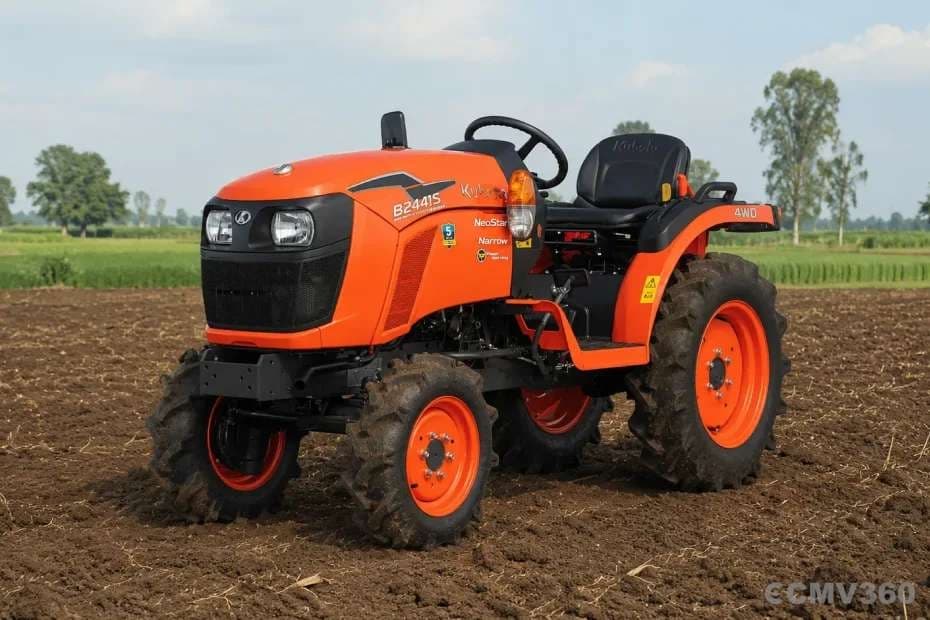 Kubota NeoStar B2741S: Compact 27 HP 4WD Tractor for Orchards and Vineyards