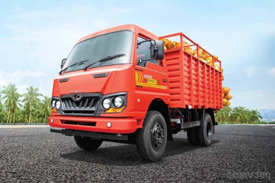 Mahindra Loadking Optimo HSD Cargo Left Front Three Quarter Mahindra Loadking Optimo HSD Cargo Left Front Three Quarter