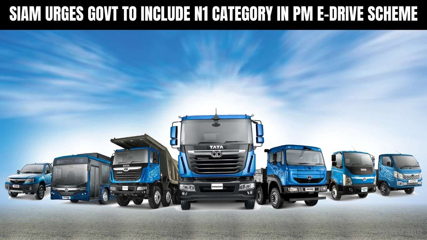 SIAM Urges Govt to Include N1 Category in PM e-Drive Scheme SIAM Urges Govt to Include N1 Category in PM e-Drive Scheme.webp