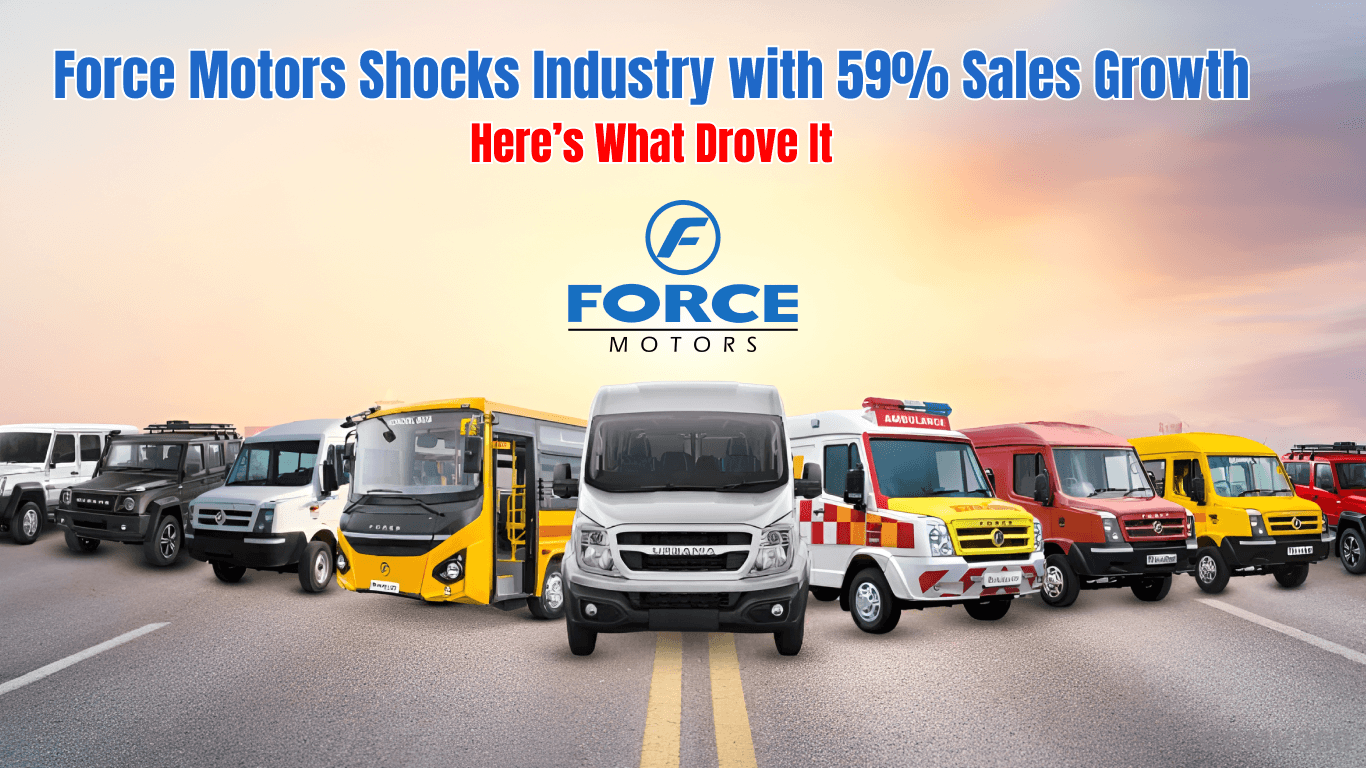 Force Motors Shocks Industry with 59% Sales Growth - Here’s What Drove It Force Motors Shocks Industry with 59% Sales Growth - Here’s What Drove It