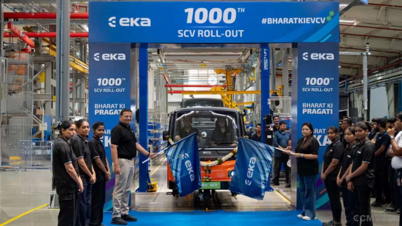 EKA Mobility Rolls Out 1,000th Electric Small Commercial Vehicle from Pune Plant on World Environment Day EKA Mobility Rolls Out 1,000th Electric Small Commercial Vehicle from Pune Plant on World Environment Day