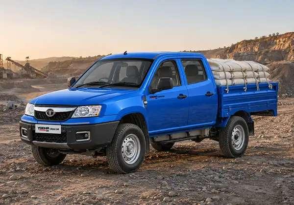 Tata YODHA EX CREW CAB Three Quarter View Tata YODHA EX CREW CAB Three Quarter View