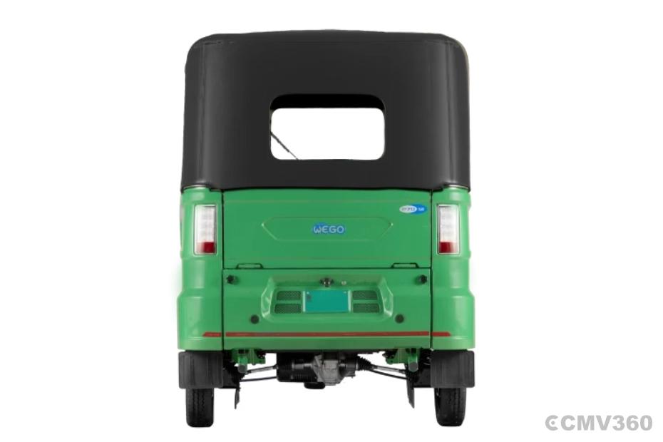 Bajaj WEGO P70 Green Rear View Bajaj WEGO P70 Green Rear View