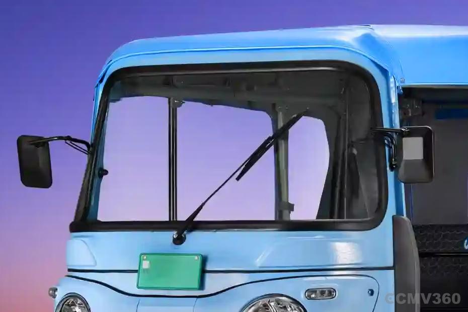 Bajaj WEGO P70 Front Cabin Exterior with Windshield and Wiper View Bajaj WEGO P70 Front Cabin Exterior with Windshield and Wiper View