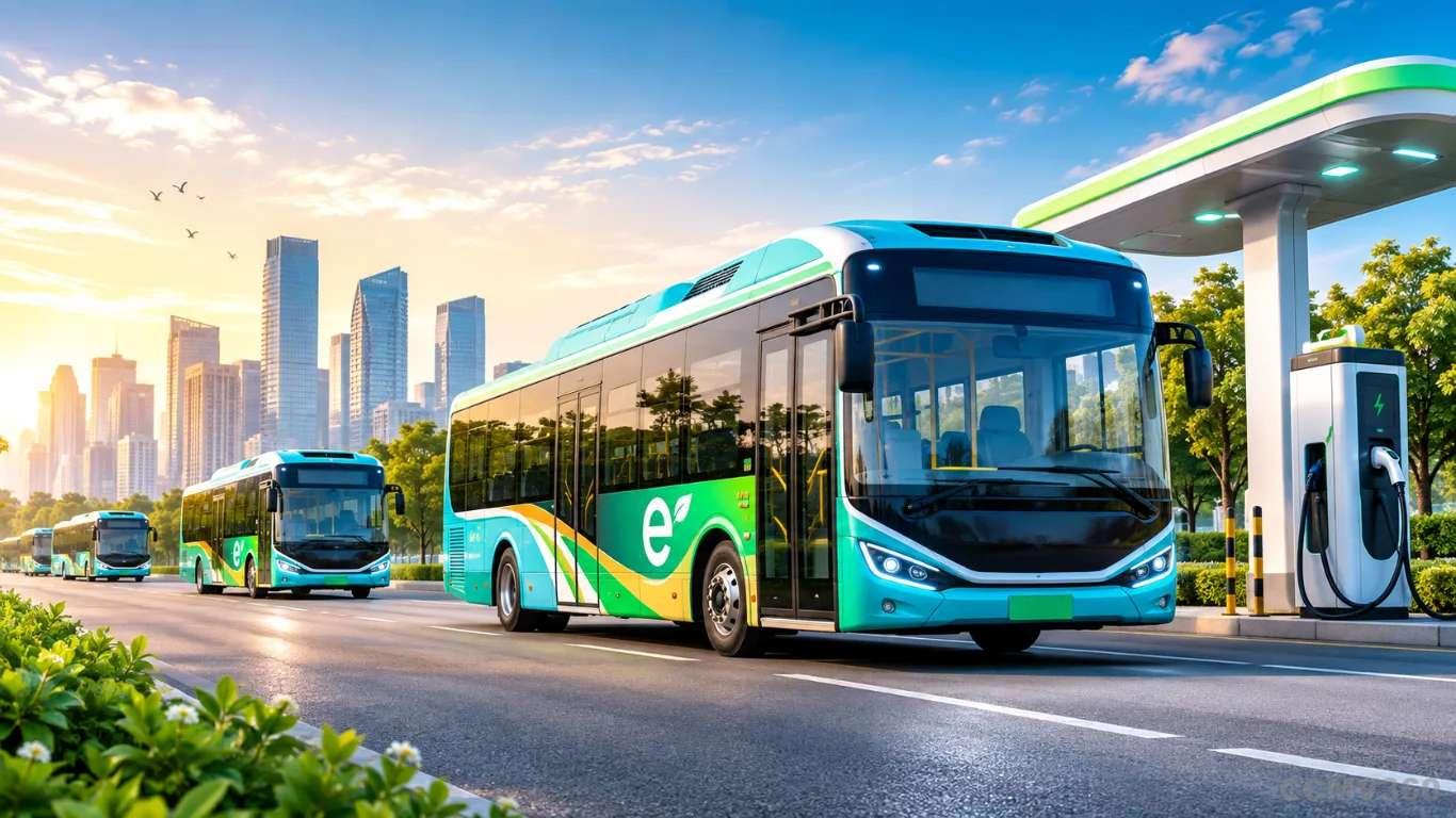 India E-Bus Penetration May Reach 30% by 2029-30 India E-Bus Penetration May Reach 30% by 2029-30