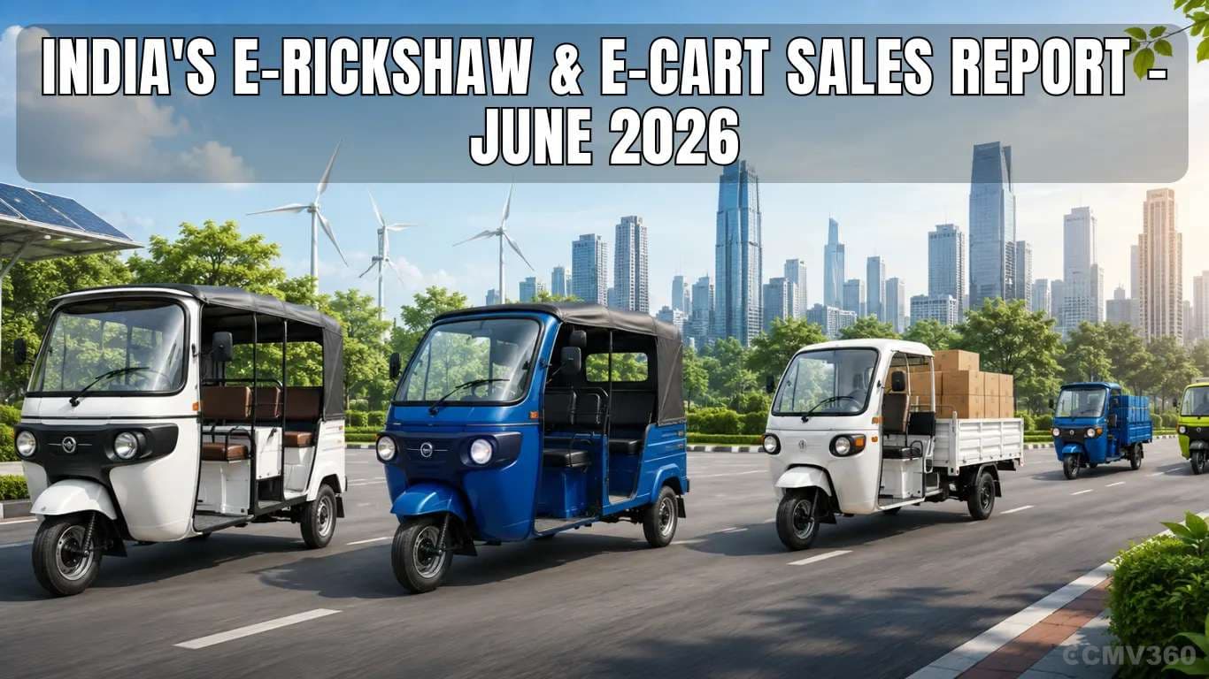 India's E-Rickshaw & E-Cart Sales Report - June 2026 India's E-Rickshaw & E-Cart Sales Report - June 2026